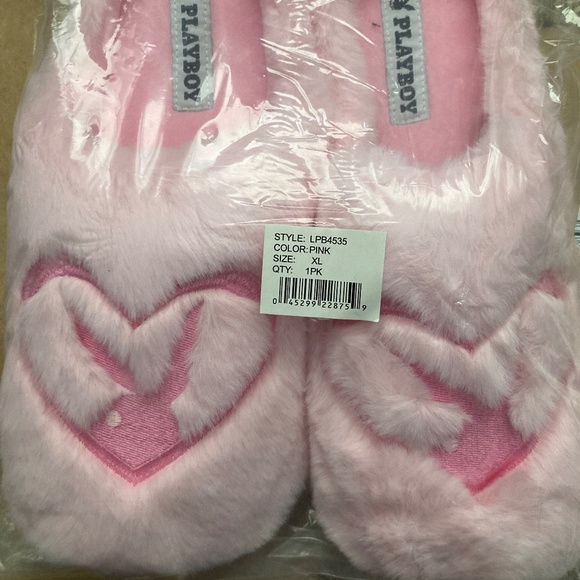 Playboy Pink Slippers - Picture 3 of 3
